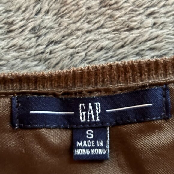 Gap Cardigan Womens Small Striped Alpaca Blend Academia Y2K Preppy 19054 - Picture 3 of 10